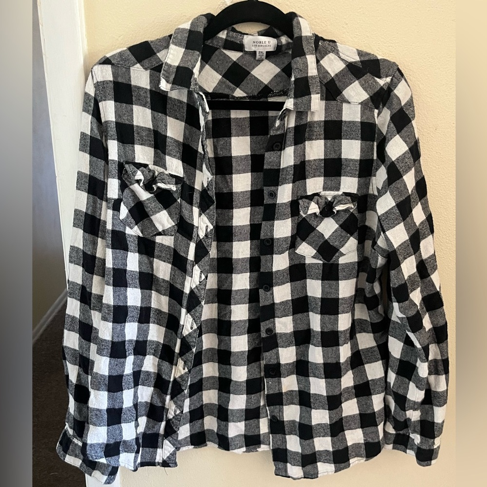 Black & White Flannel women’s